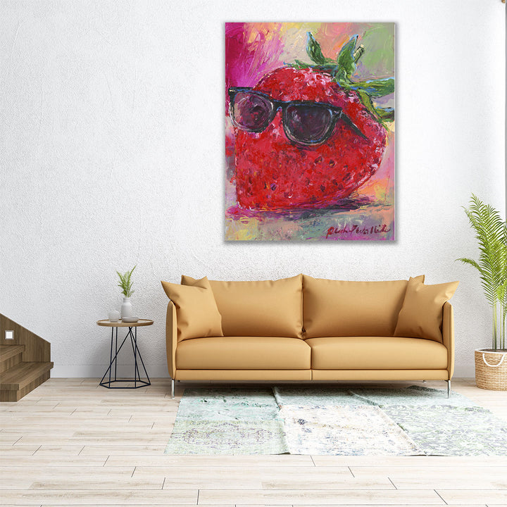24x30 Wrapped canvas red fruit artwork