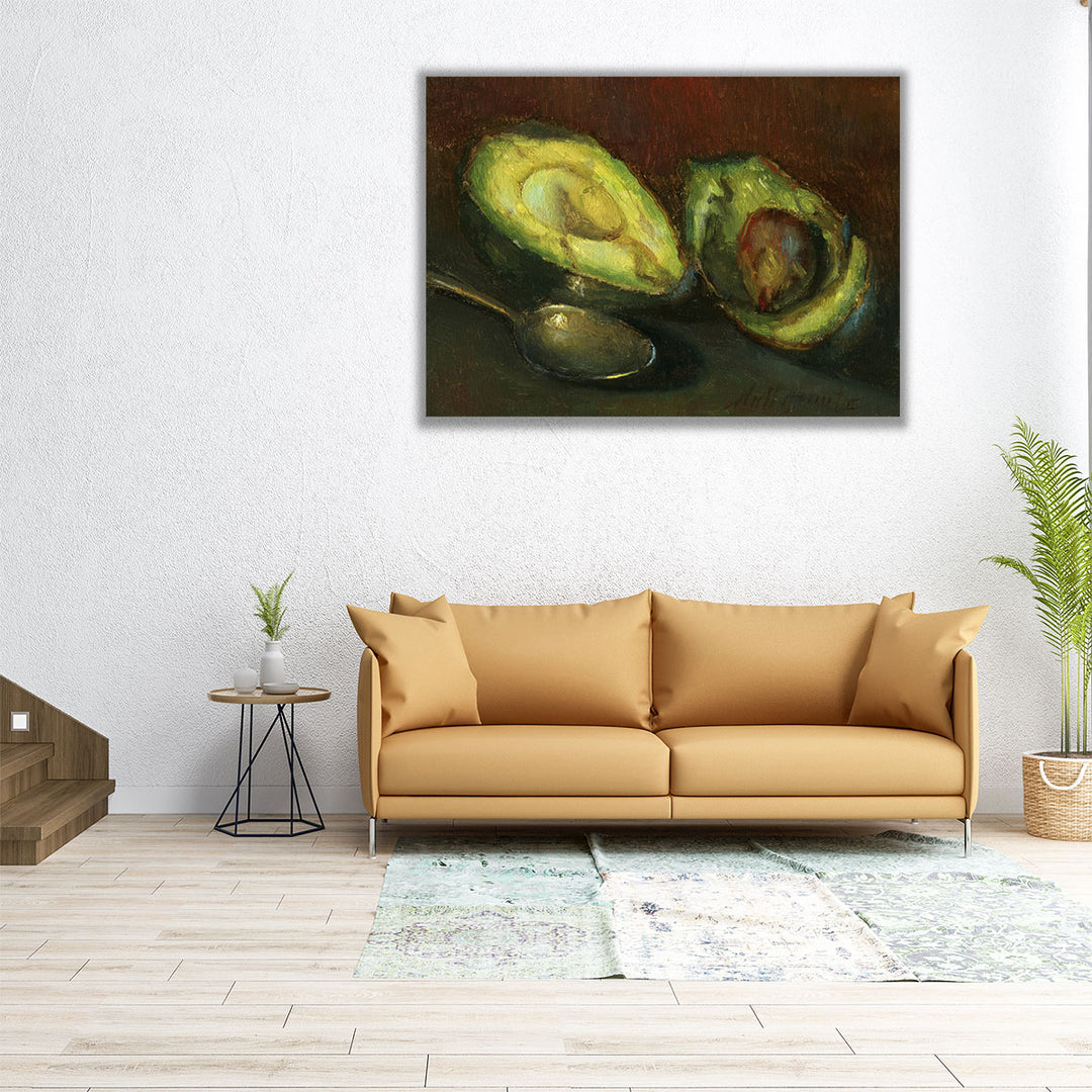 48x36 Canvas Print – minimal fruit design