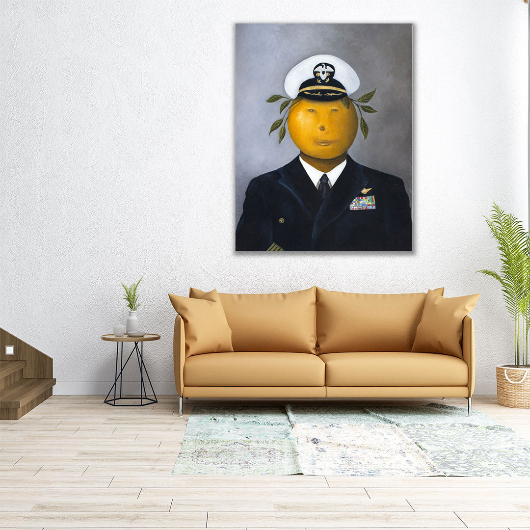 Naval Officer - Canvas Print Wall Art