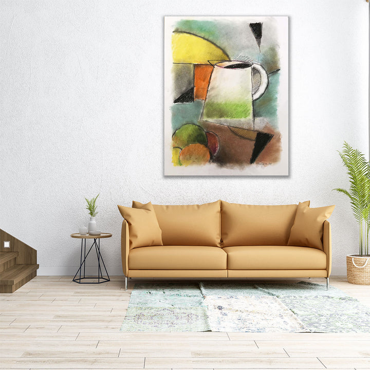 24x30 canvas print abstract jug artwork