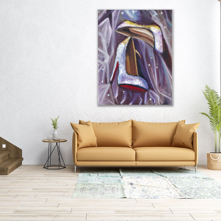 Sparklyshoes - Canvas Print Wall Art