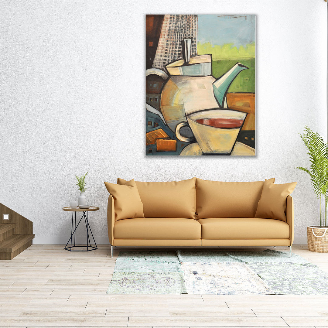 Tea Time - Canvas Print Wall Art