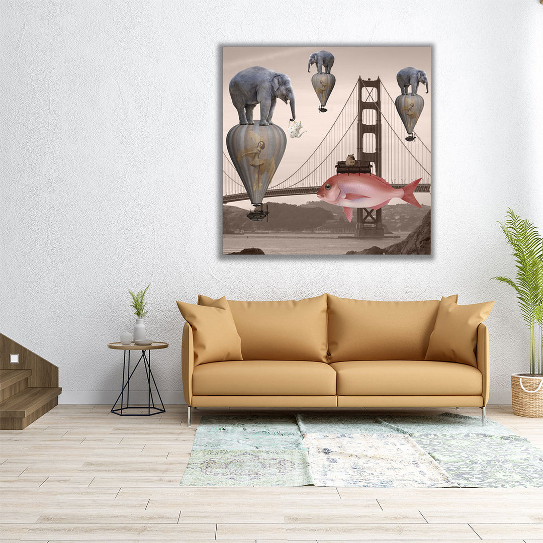 Tea Time - Canvas Print Wall Art