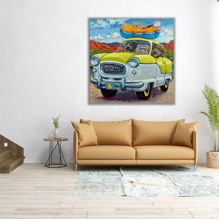 Cats Away - Canvas Print Wall Art