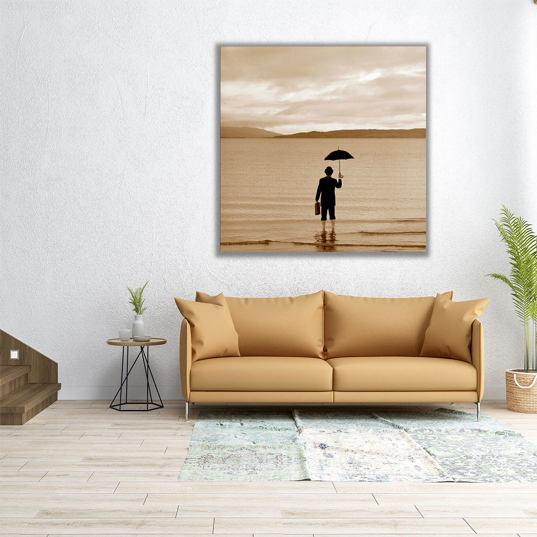 Incident at Loch Ness - Canvas Print Wall Art