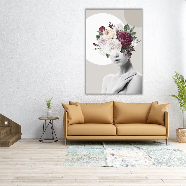 Flower Hat II - Canvas Print Wall Art
