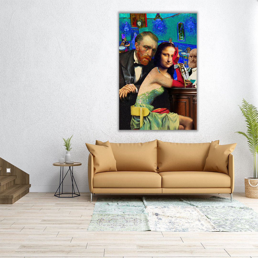 Blue Monday - Canvas Print Wall Art
