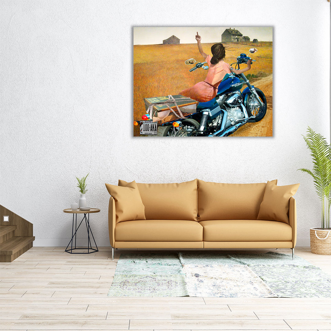 Leaving - Canvas Print Wall Art