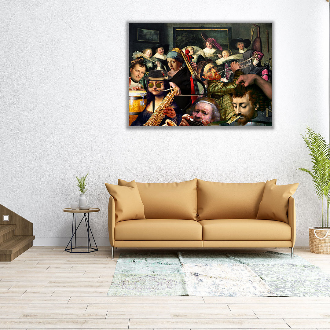 Dinner Music - Canvas Print Wall Art