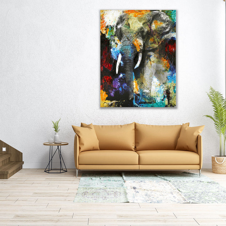 Elephant - Canvas Print Wall Art