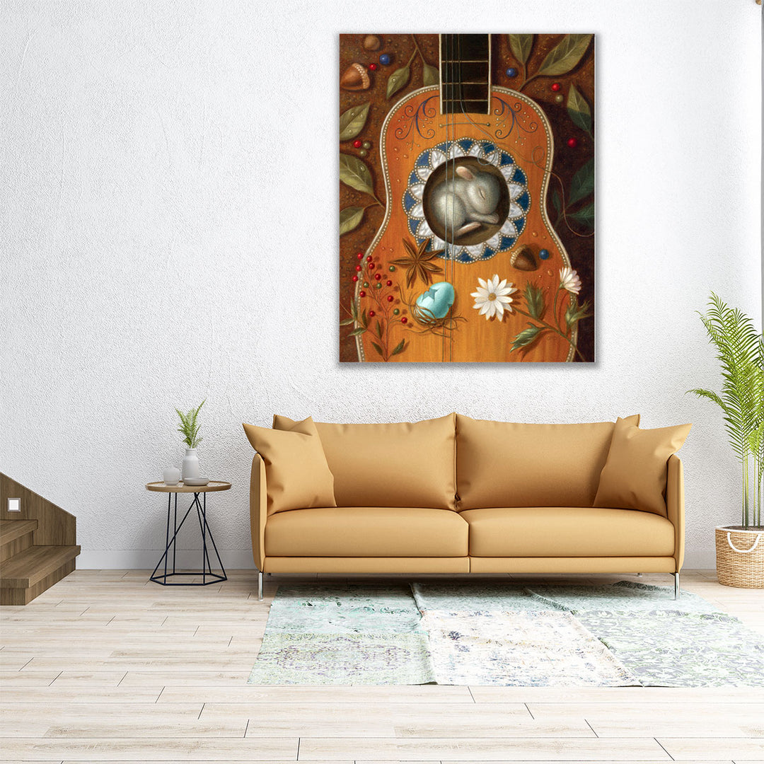 A Residence Of Resonance - Canvas Print Wall Art