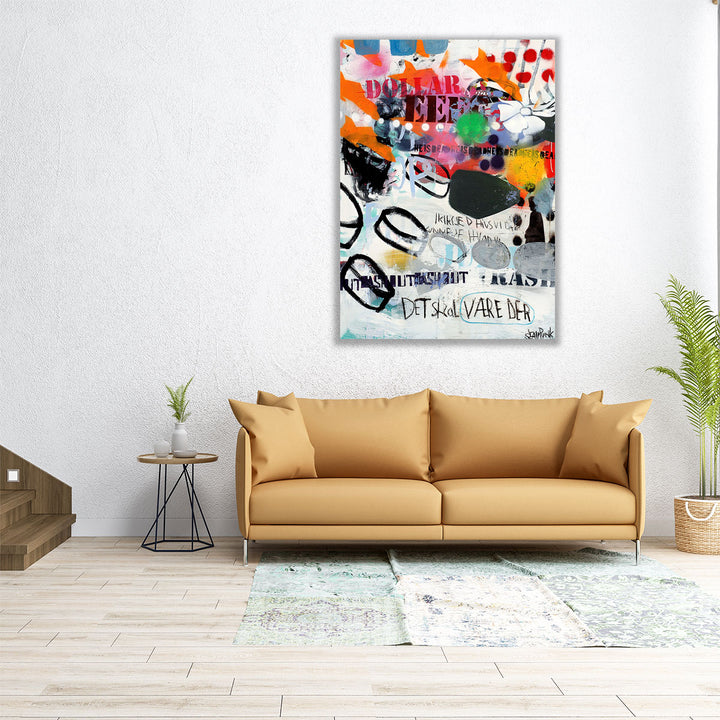 Discs - Canvas Print Wall Art
