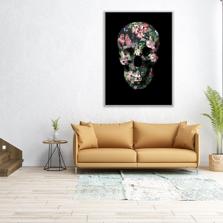 Tropic Skull - Canvas Print Wall Art