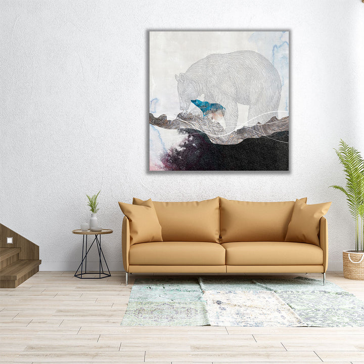 Bear 2 - Canvas Print Wall Art