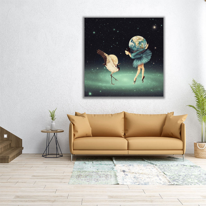 Life is Just a Dance - Canvas Print Wall Art