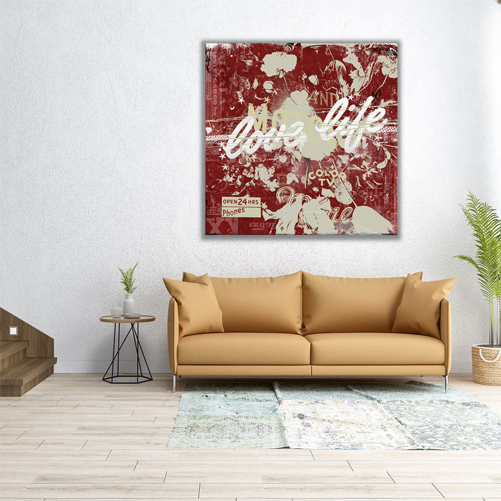 Love Life - Canvas Print Wall Art