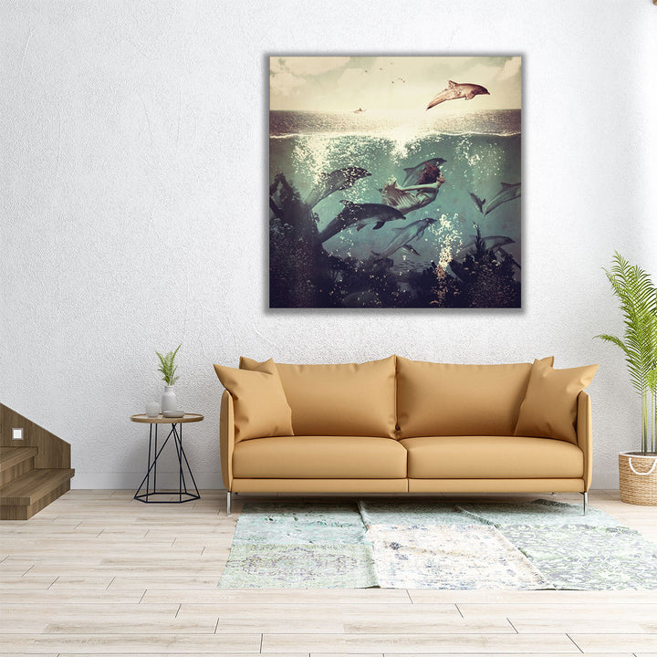 My Favorite Morning Race - Canvas Print Wall Art