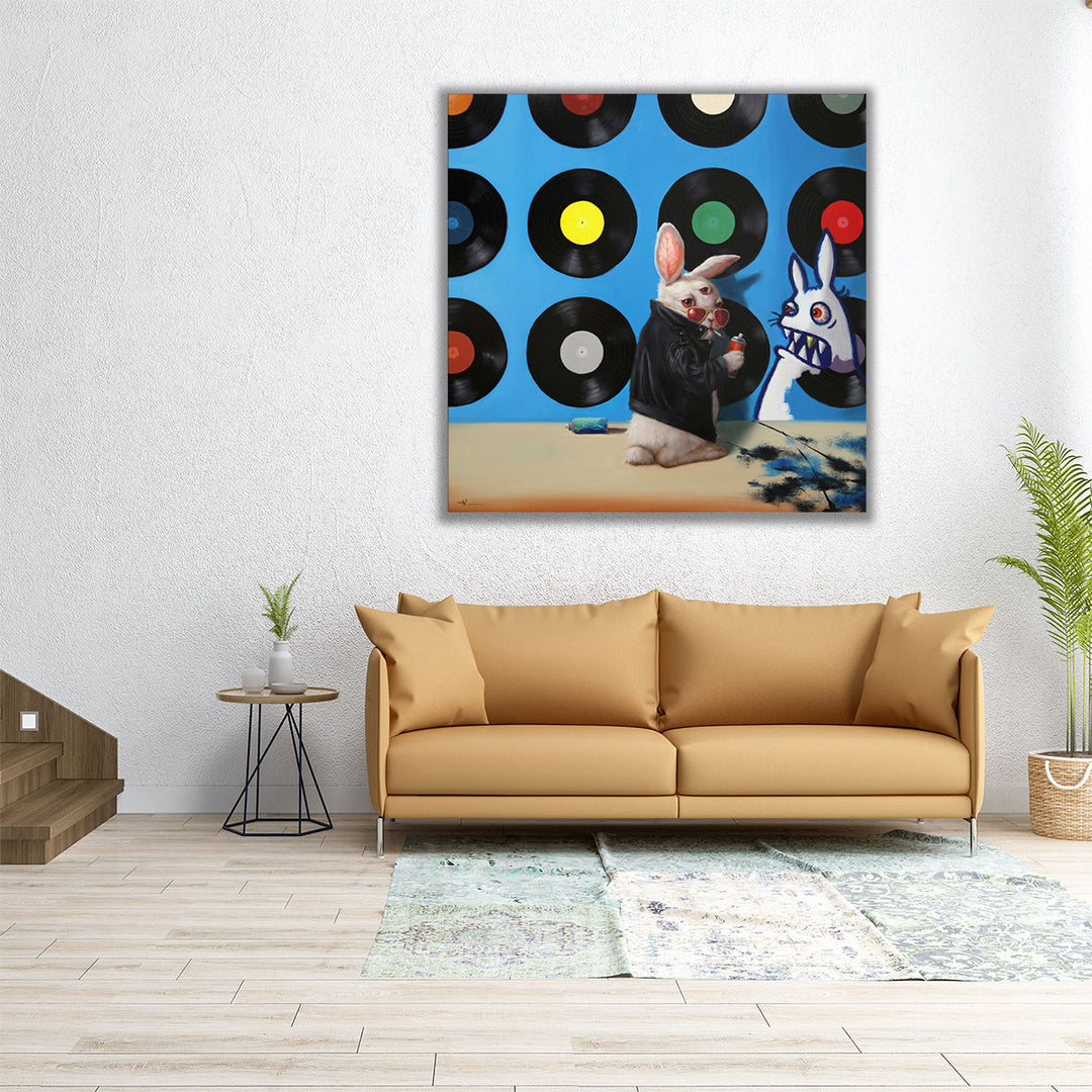 Bad Bunny - Canvas Print Wall Art