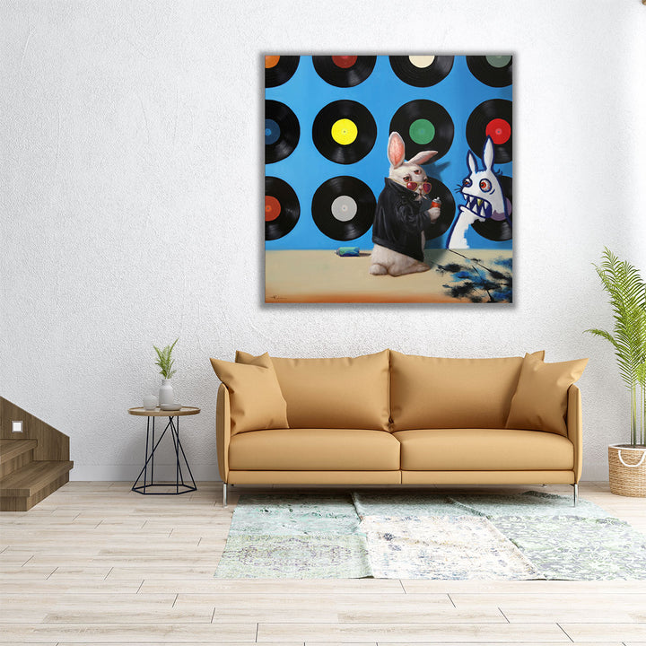 Bad Bunny - Canvas Print Wall Art