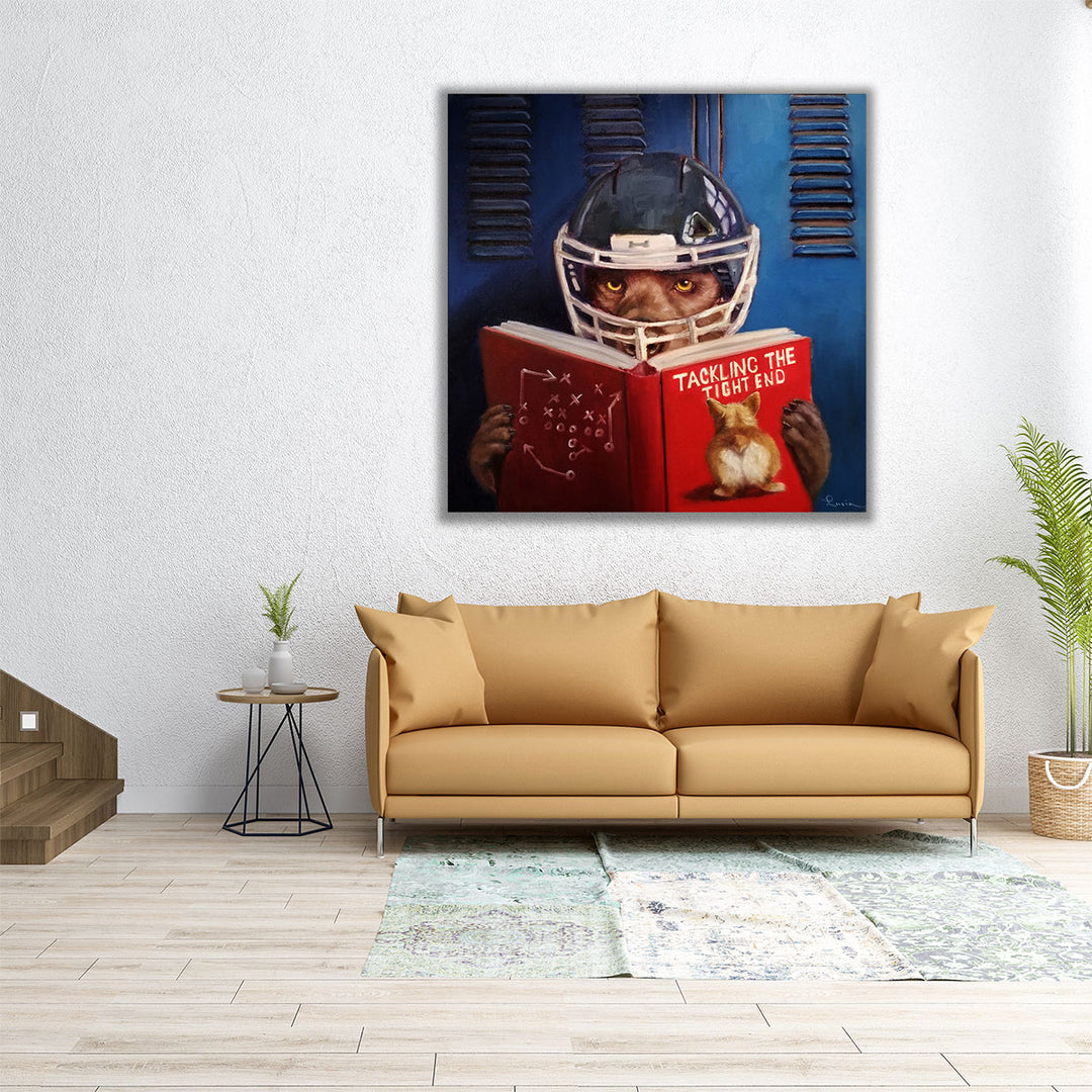 Game Plan No. 2 - Canvas Print Wall Art