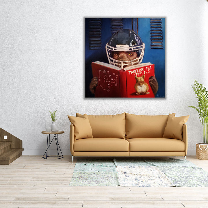 Game Plan No. 2 - Canvas Print Wall Art