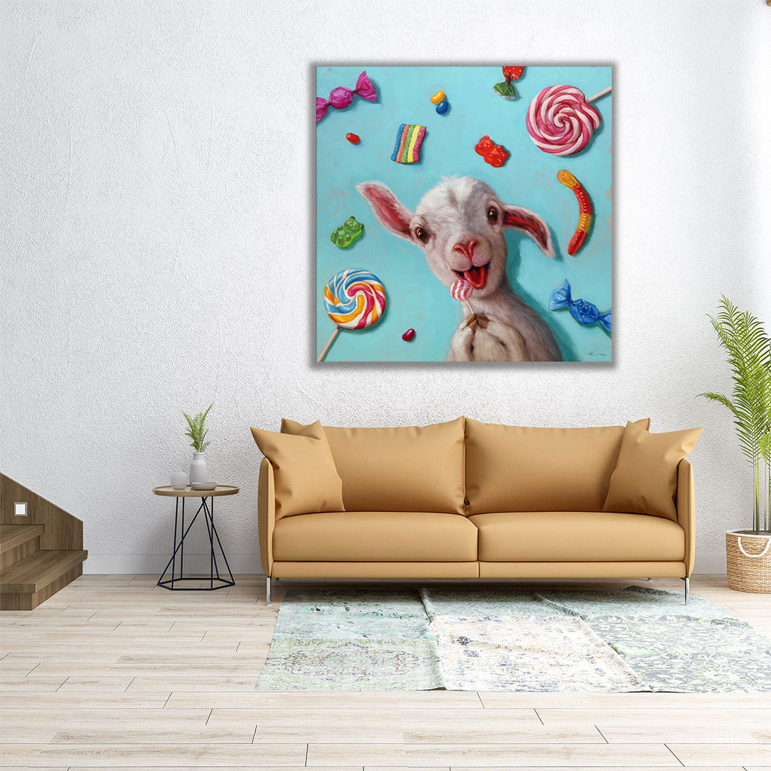 Kid in The Candy Store - Canvas Print Wall Art