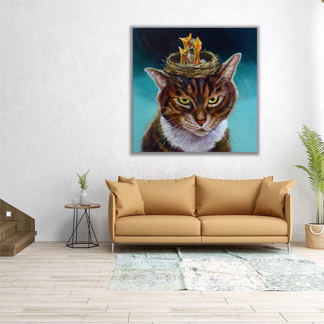 Cheep Toupee - Canvas Print Wall Art
