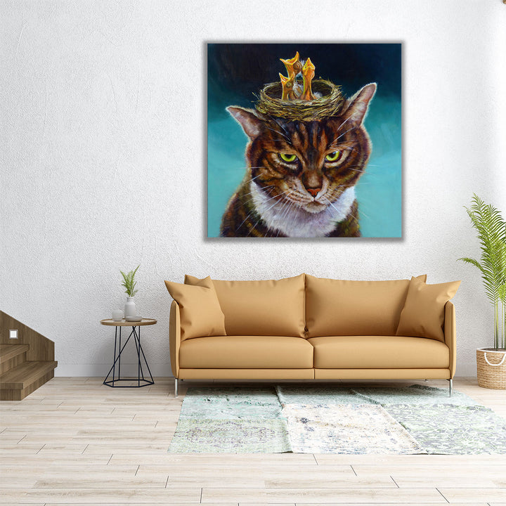 Cheep Toupee - Canvas Print Wall Art