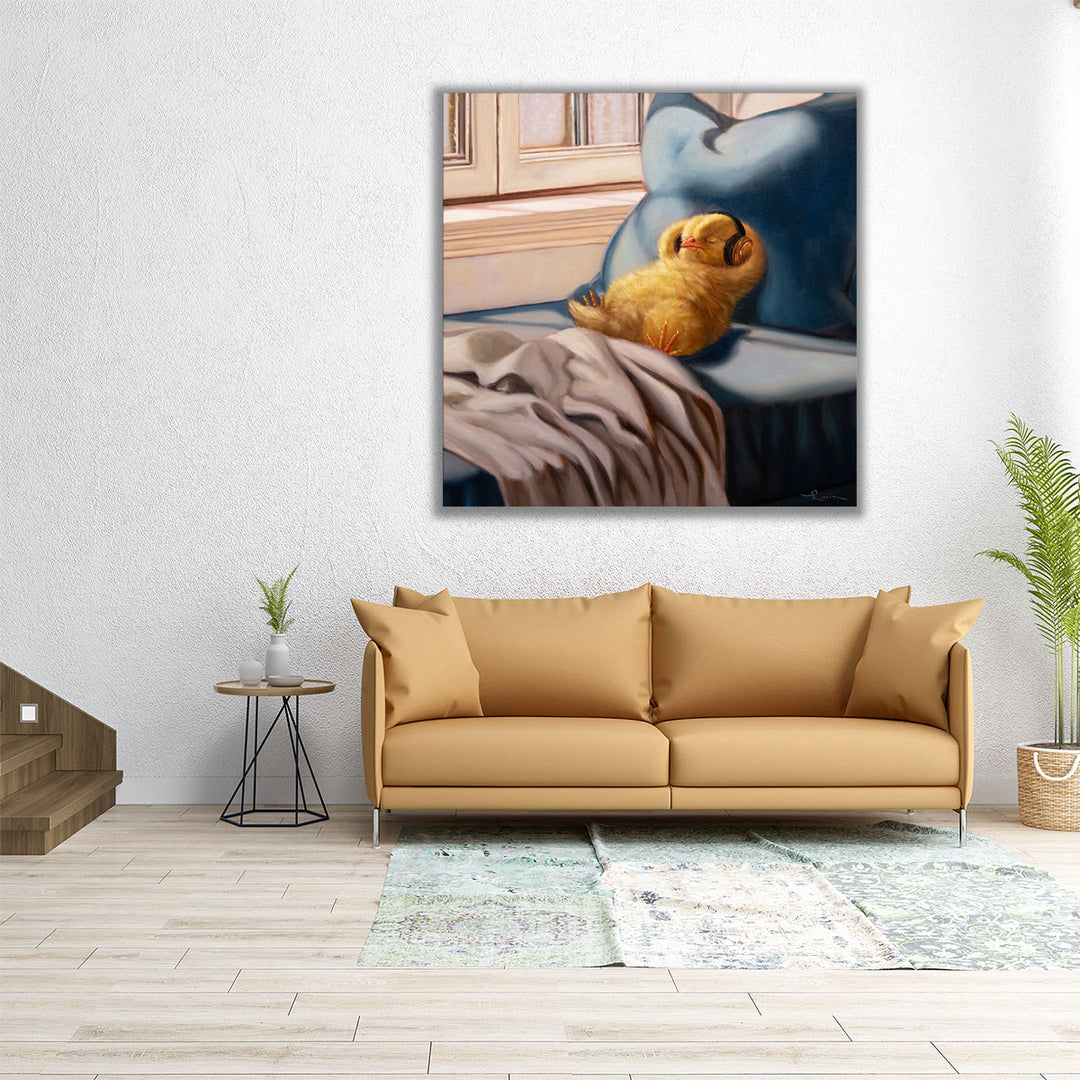 Cozy Beats - Canvas Print Wall Art
