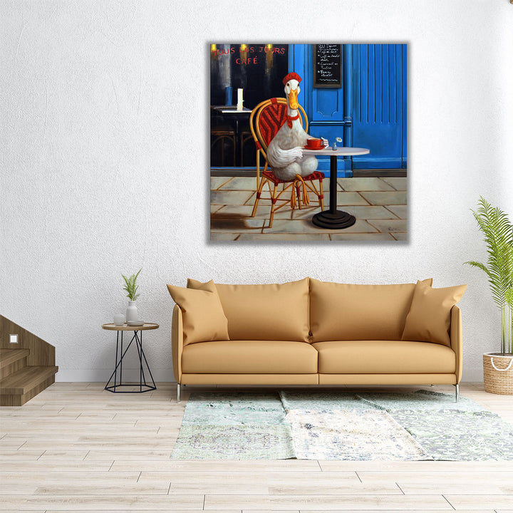 French Press - Canvas Print Wall Art