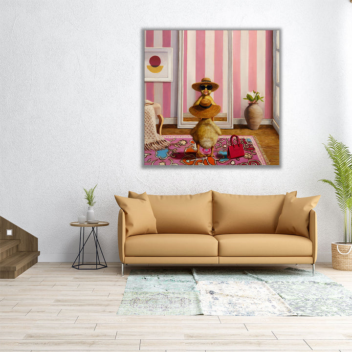 Hello Gorgeous - Canvas Print Wall Art