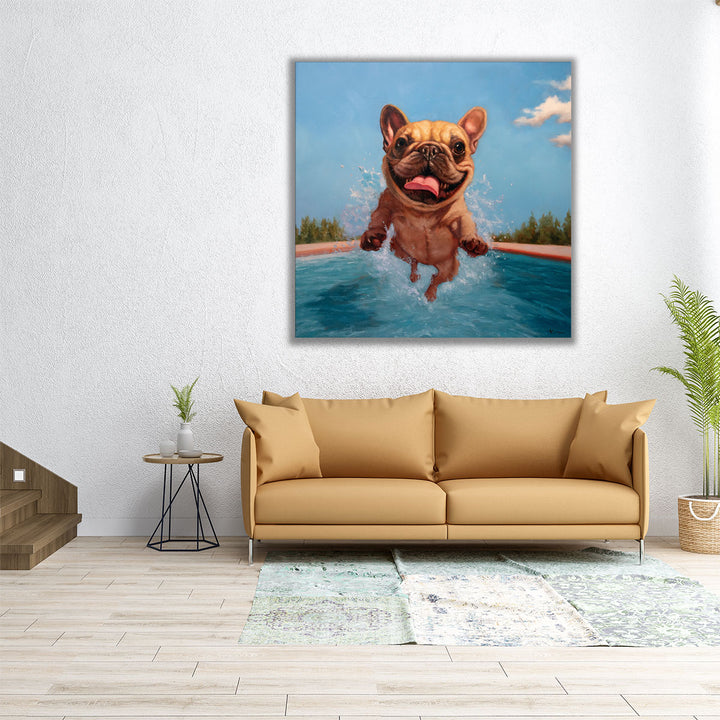 Summer Splash - Canvas Print Wall Art