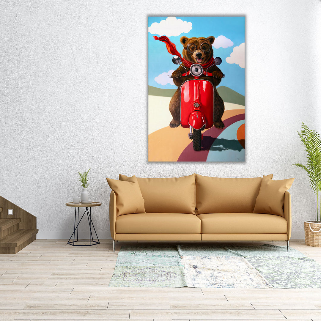 Happy Trails - Canvas Print Wall Art
