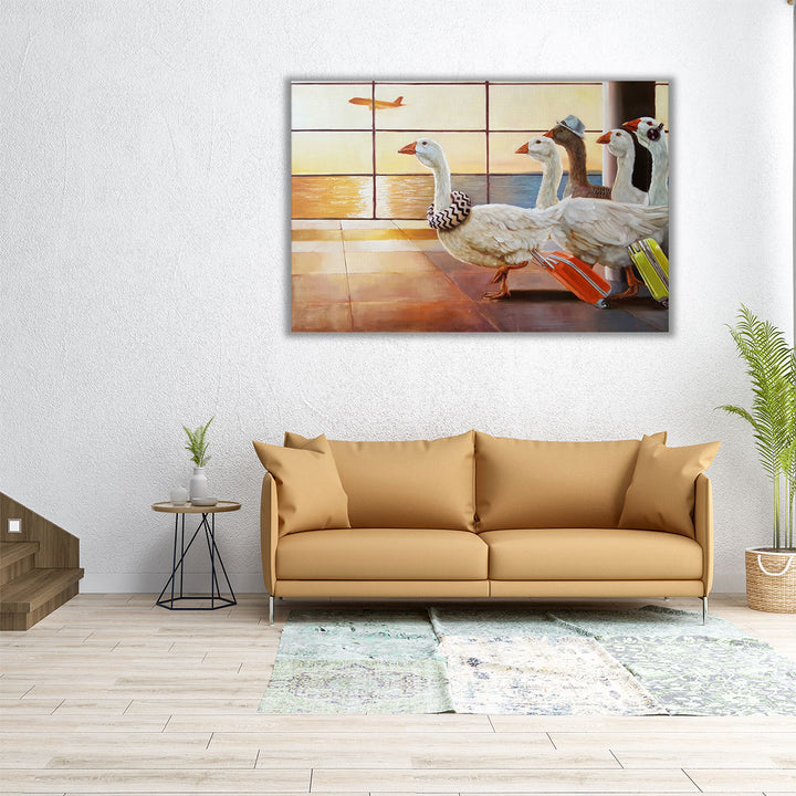 First Class Migration - Canvas Print Wall Art