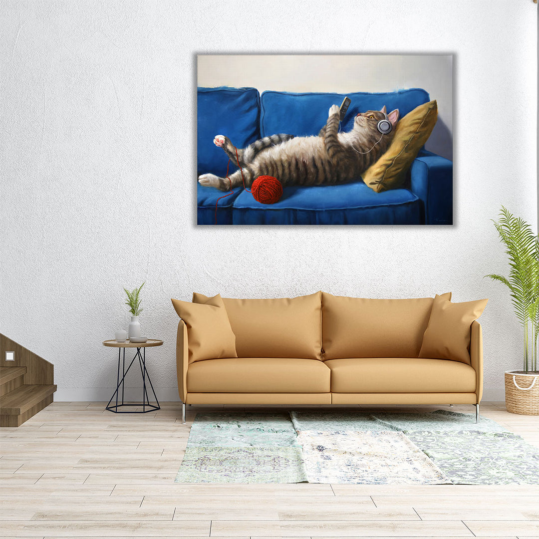 Lazy Sunday - Canvas Print Wall Art