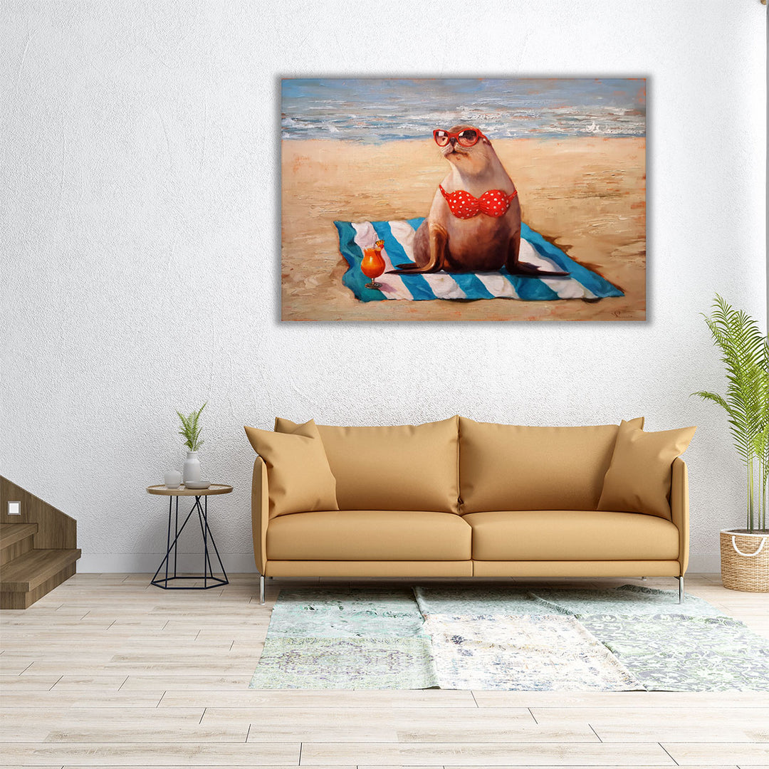 Beached - Canvas Print Wall Art