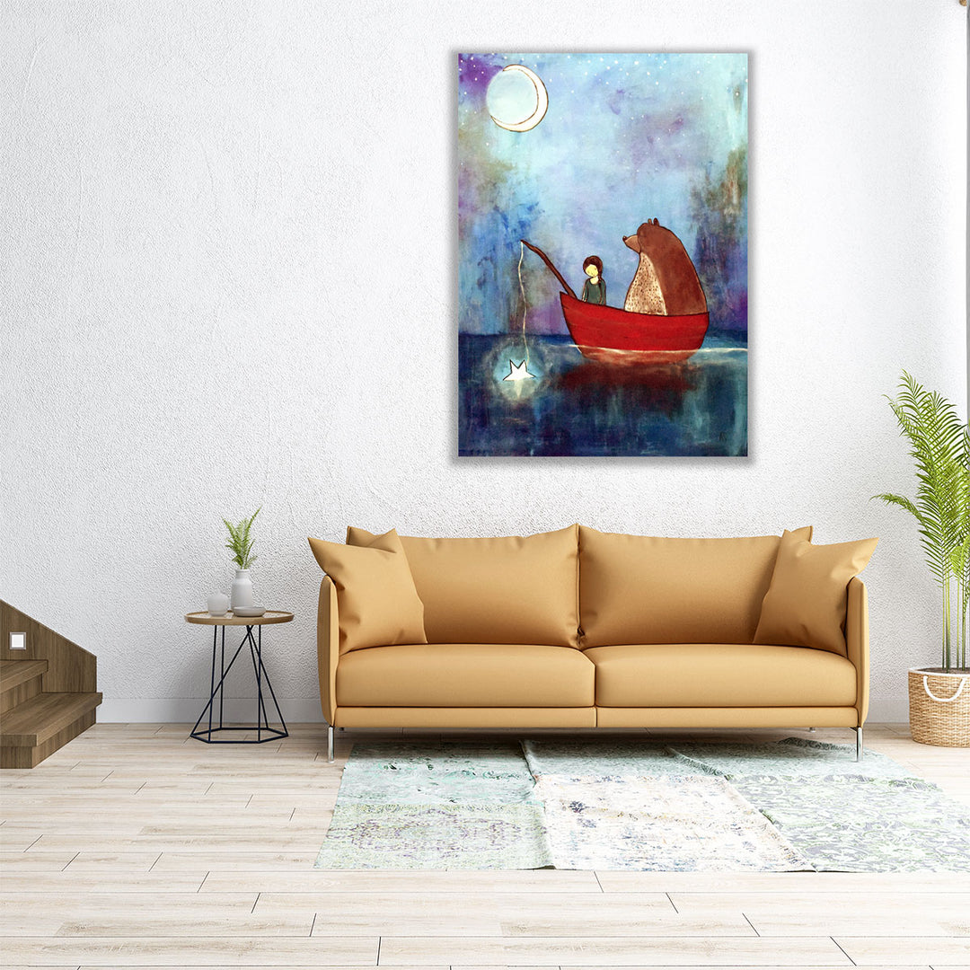 A Summer Night - Canvas Print Wall Art