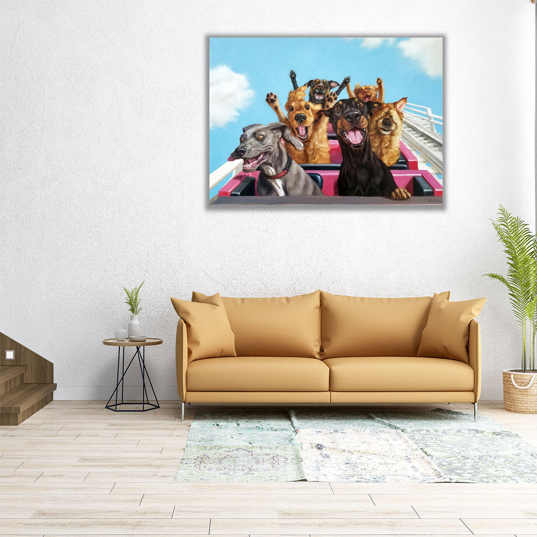 Thrill Seekers - Canvas Print Wall Art