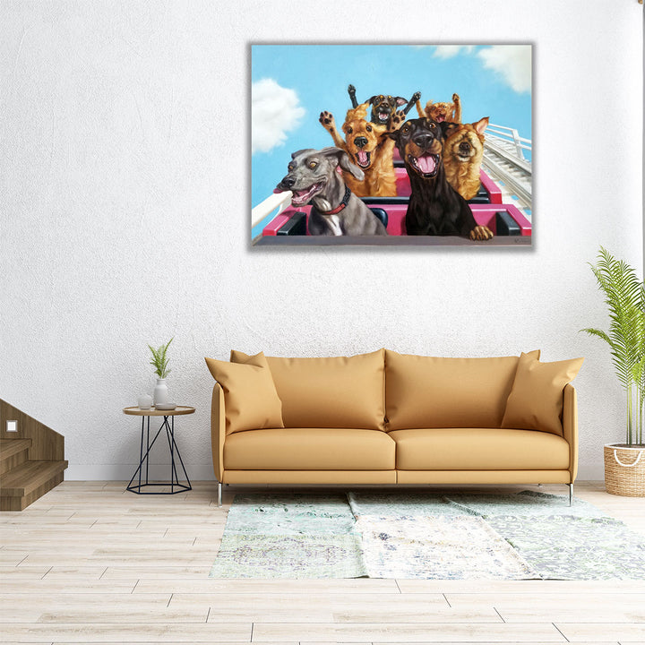 Thrill Seekers - Canvas Print Wall Art