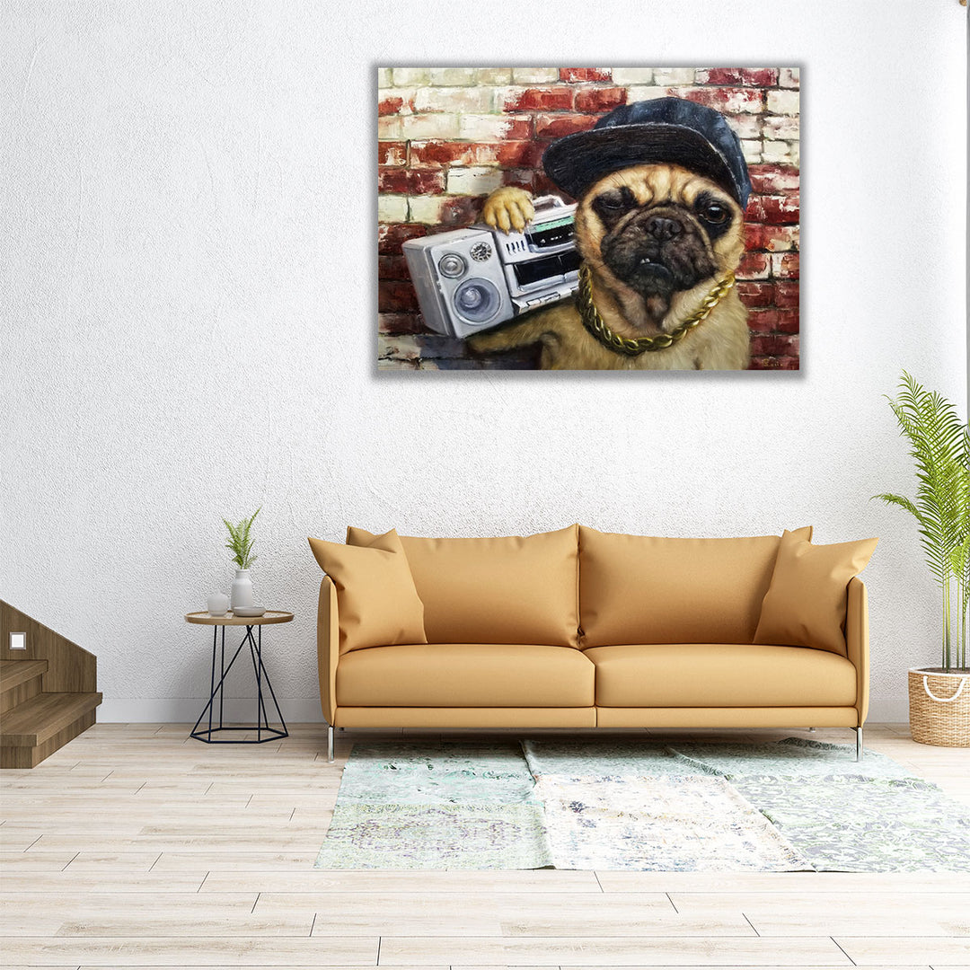 Who Let The Dogs Out - Canvas Print Wall Art