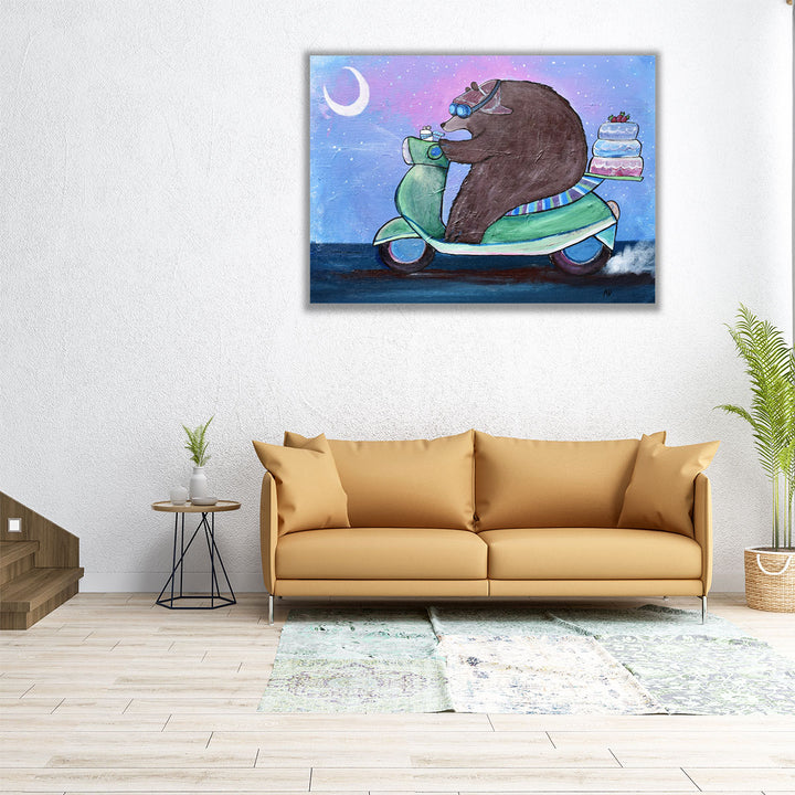 Cake Caper - Canvas Print Wall Art