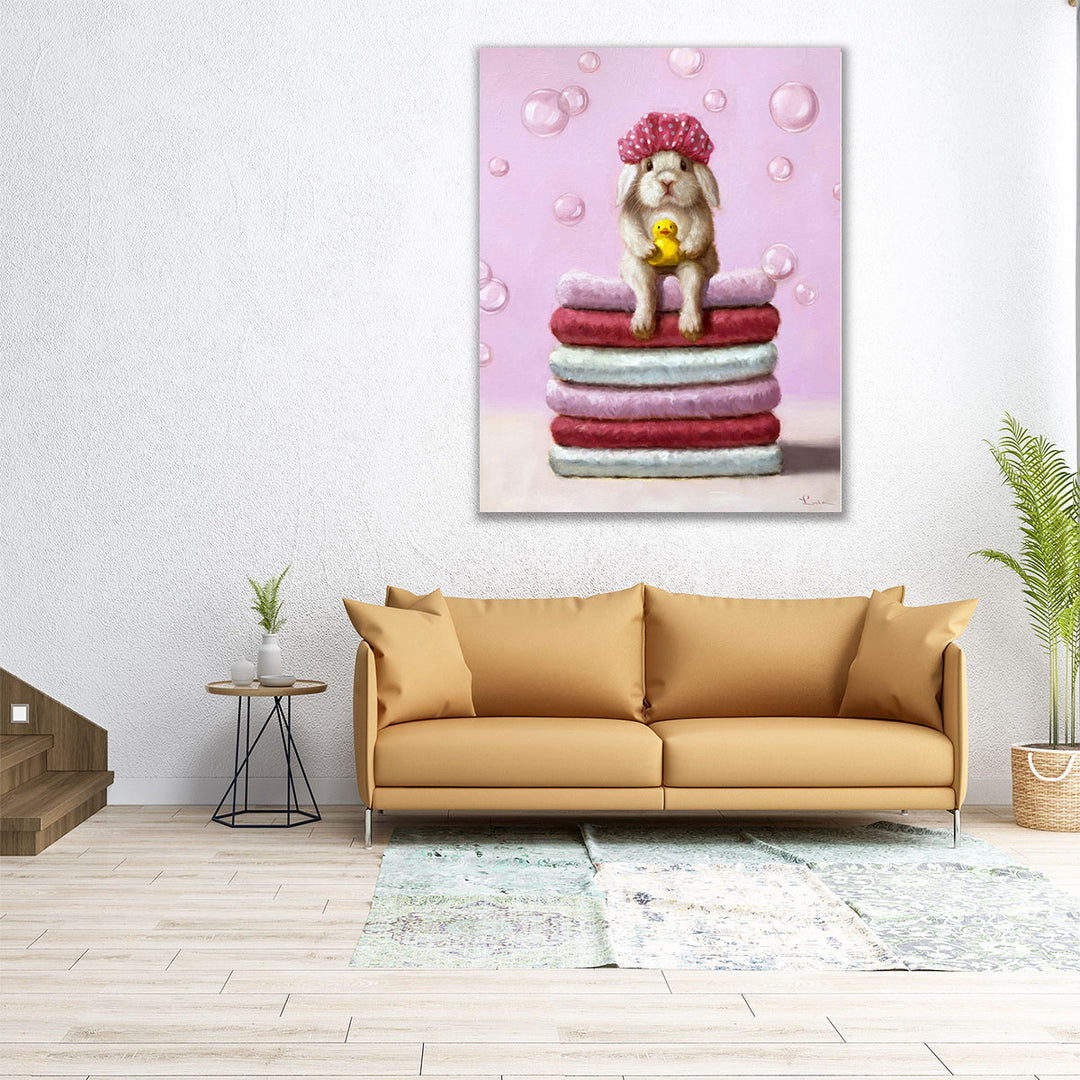 Bath Day - Canvas Print Wall Art