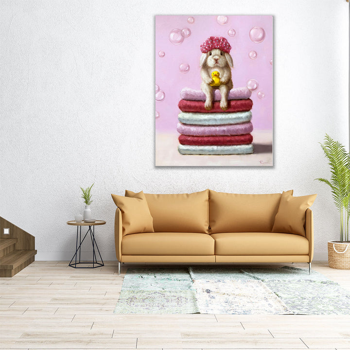 Bath Day - Canvas Print Wall Art