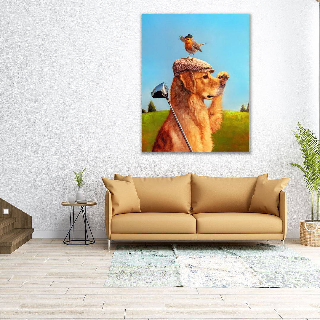 Lost Ball - Canvas Print Wall Art