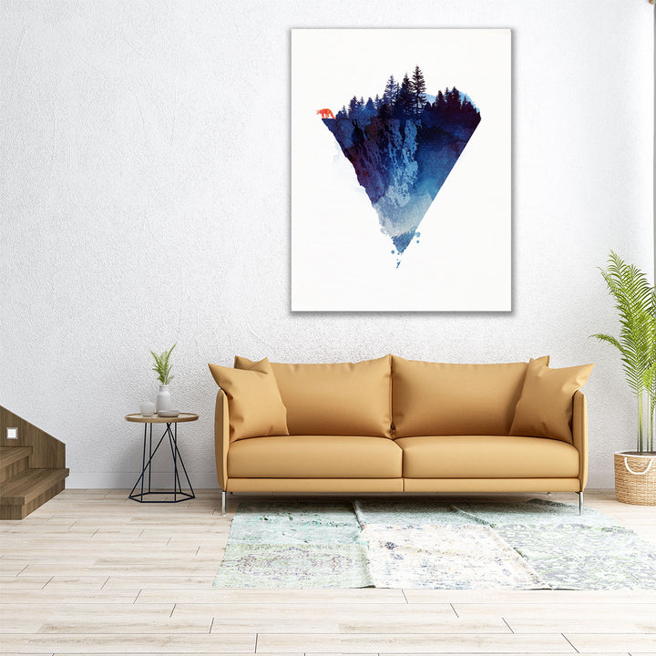 Near To The Edge - Canvas Print Wall Art