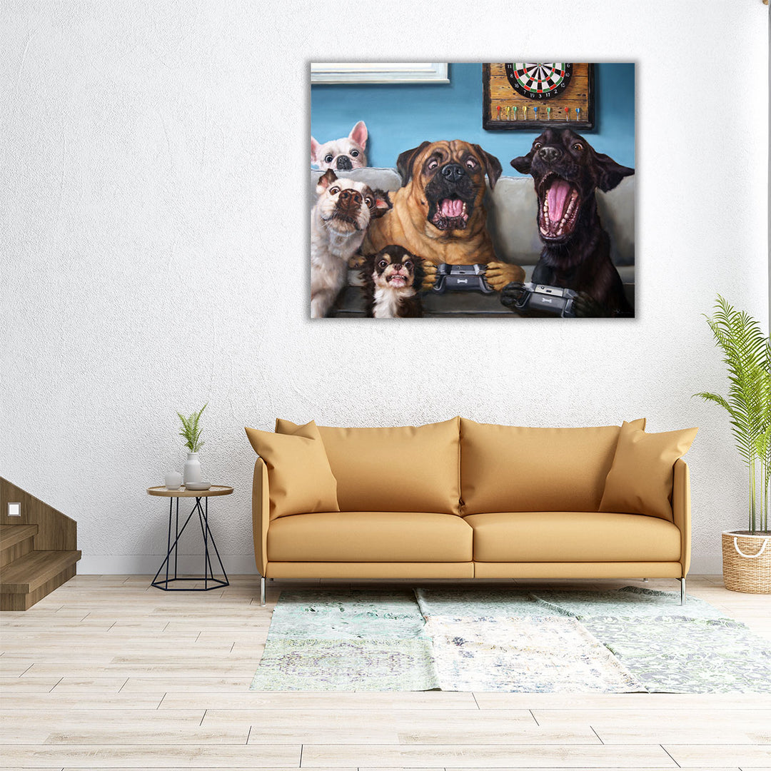 Gamers - Canvas Print Wall Art