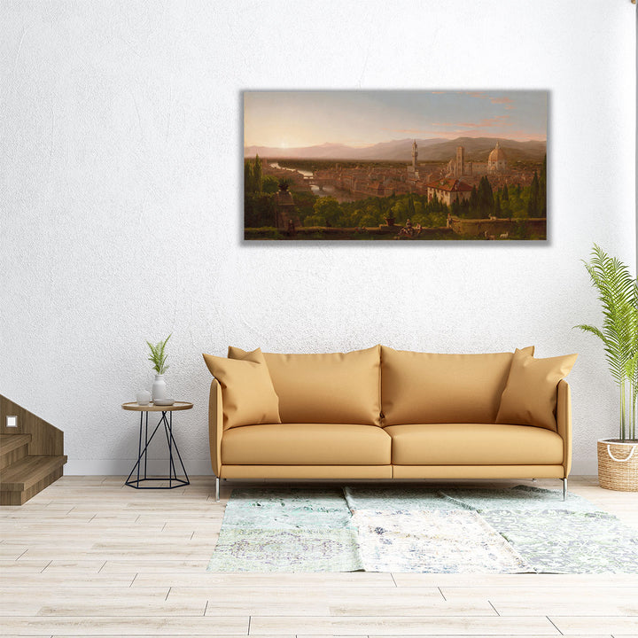 Wrapped canvas brown architecture fine detail
