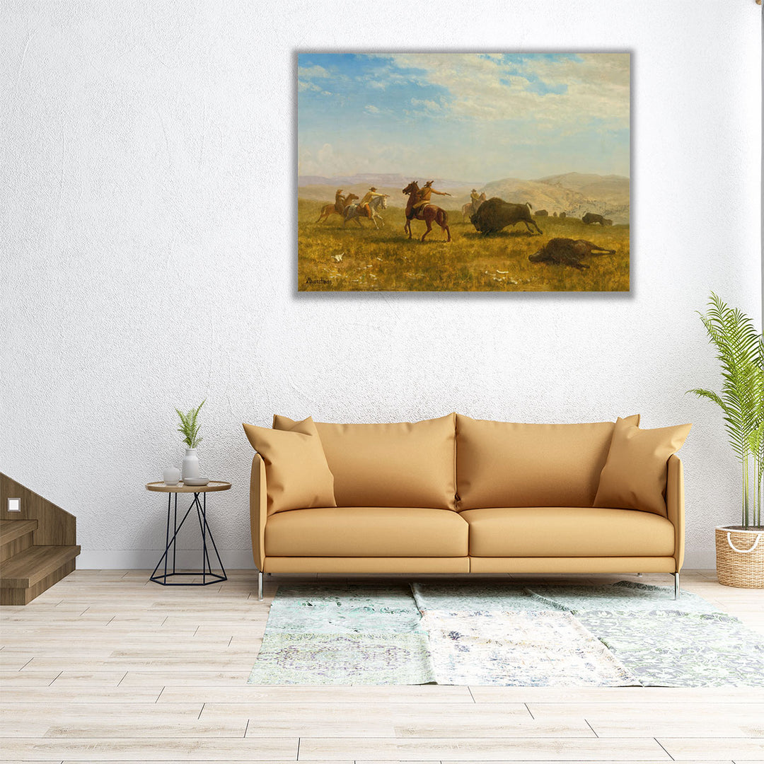 48x36 Canvas Print – horse scene