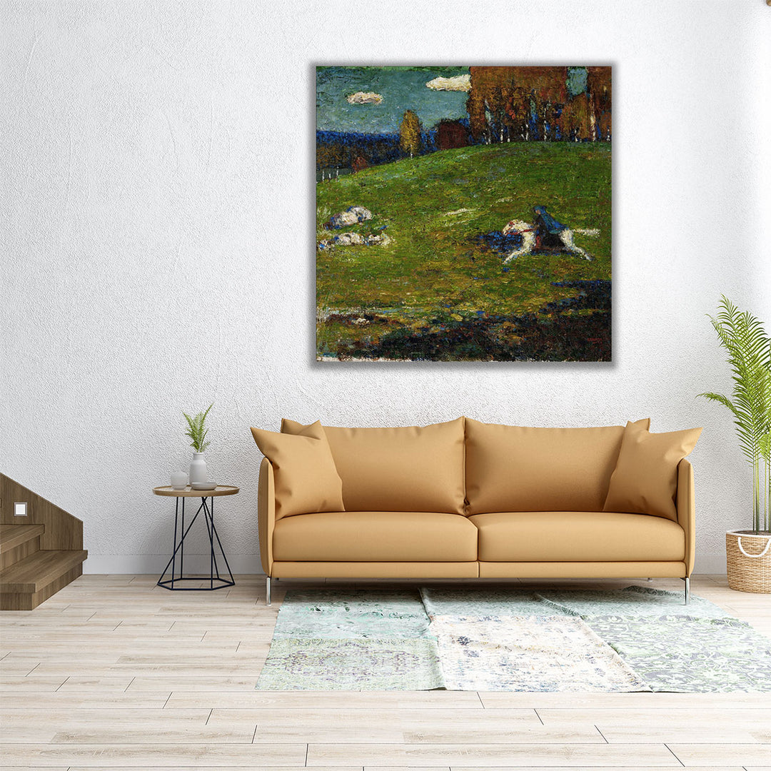 The Blue Rider - Canvas Print Wall Art