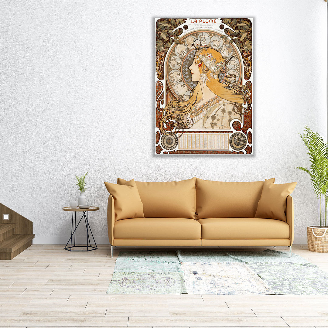 Zodiac, 1896 - Canvas Print Wall Art